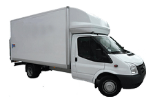 Minibus Hire Croydon - Ford Luton 3.5 ton Tail Box Lift Truck - Truck hire Croydon
